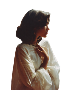 Woman In Caftan Vinyl Car Decal Sticker – Waterproof & UV-Resistant 4.0"