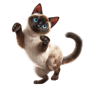 Playful Siamese Cat V2 Vinyl Car Decal Sticker – Waterproof & UV-Resistant 3.4133333333333336" Playful Siamese Cat V2 Vinyl Car Decal Sticker – Waterproof & UV-Resistant 3.4133333333333336"
