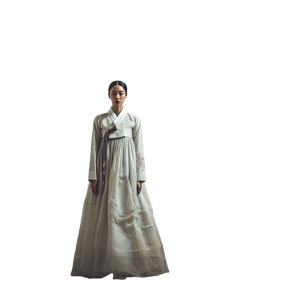 Elegant Hanbok Model V6 Vinyl Car Decal Sticker – Waterproof & UV-Resistant 6.826666666666667"