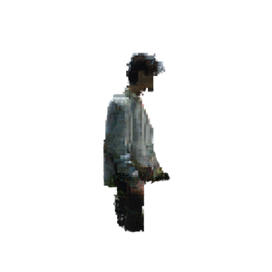 Glitching Pixel Person Vinyl Car Decal Sticker – Waterproof & UV-Resistant 3.4133333333333336" Glitching Pixel Person Vinyl Car Decal Sticker – Waterproof & UV-Resistant 3.4133333333333336"