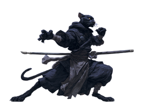 Tabaxi Monk V11 Vinyl Car Decal Sticker – Waterproof & UV-Resistant 6.1866666666666665"
