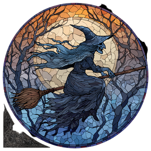 Skeleton Witch Flight Vinyl Car Decal Sticker – Waterproof & UV-Resistant 3.4133333333333336" Skeleton Witch Flight Vinyl Car Decal Sticker – Waterproof & UV-Resistant 3.4133333333333336"