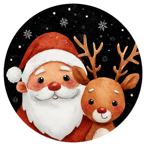 Christmas Santa Sticker Vinyl Car Decal Sticker – Waterproof & UV-Resistant 3.4133333333333336" Christmas Santa Sticker Vinyl Car Decal Sticker – Waterproof & UV-Resistant 3.4133333333333336"