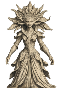 Corrupted Fae Queen Vinyl Car Decal Sticker – Waterproof & UV-Resistant 4.4