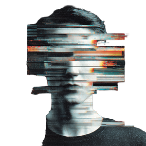 Human Glitch Vinyl Car Decal Sticker – Waterproof & UV-Resistant 6.826666666666667"