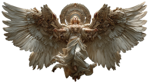 Celestial Angel V29 Vinyl Car Decal Sticker – Waterproof & UV-Resistant 2.72"