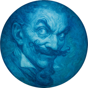 Ghostly Moustache Man Vinyl Car Decal Sticker – Waterproof & UV-Resistant 3.4133333333333336" Ghostly Moustache Man Vinyl Car Decal Sticker – Waterproof & UV-Resistant 3.4133333333333336"