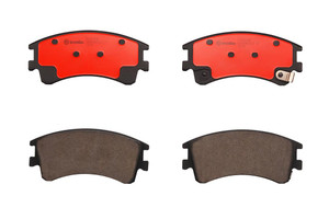 2003-2005 Mazda 6 Brake Pad Set | Ceramic NAO D957-7856 | Low Dust, Quiet, Premium | Set Of 4 2003-2005 Mazda 6 Brake Pad Set | Ceramic NAO D957-7856 | Low Dust, Quiet, Premium | Set Of 4