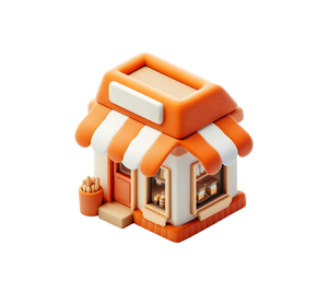 Chibi Store Icon Vinyl Car Decal Sticker – Waterproof & UV-Resistant 3.4133333333333336"