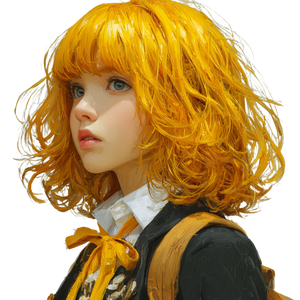 Yellow-Haired Girl V4 Vinyl Car Decal Sticker – Waterproof & UV-Resistant 3.4133333333333336" Yellow-Haired Girl V4 Vinyl Car Decal Sticker – Waterproof & UV-Resistant 3.4133333333333336"