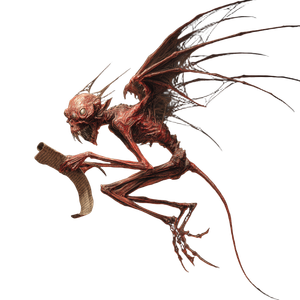 Infernal Imp Familiar Vinyl Car Decal Sticker – Waterproof & UV-Resistant 3.4133333333333336"
