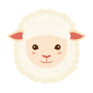 Cute Sheep Icon Vinyl Car Decal Sticker – Waterproof & UV-Resistant 6.826666666666667" Cute Sheep Icon Vinyl Car Decal Sticker – Waterproof & UV-Resistant 6.826666666666667"