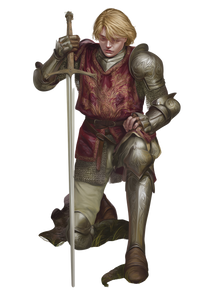 Wounded Medieval Knight V2 Vinyl Car Decal Sticker – Waterproof & UV-Resistant 8.96"