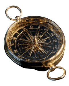 Golden Compass Vinyl Car Decal Sticker – Waterproof & UV-Resistant 8.0" Golden Compass Vinyl Car Decal Sticker – Waterproof & UV-Resistant 8.0"