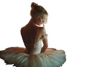 Young Ballerina V2 Vinyl Car Decal Sticker – Waterproof & UV-Resistant 6.1866666666666665"