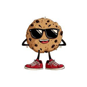 Cookie Character V2 Vinyl Car Decal Sticker – Waterproof & UV-Resistant 3.4133333333333336"