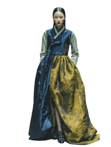 Dior Hanbok Fusion V2 Vinyl Car Decal Sticker – Waterproof & UV-Resistant 8.213333333333333"