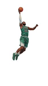 Basketball Renaissance Dunk Vinyl Car Decal Sticker – Waterproof & UV-Resistant 9.706666666666667"