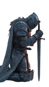 Knight With Sword V16 Vinyl Car Decal Sticker – Waterproof & UV-Resistant 4.8533333333333335"