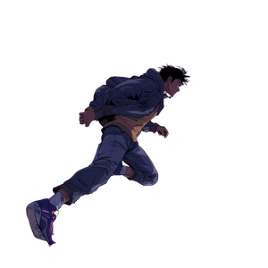 Cyberpunk Runner V8 Vinyl Car Decal Sticker – Waterproof & UV-Resistant 3.4133333333333336"