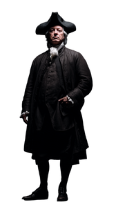 Paul Revere Portrait V2 Vinyl Car Decal Sticker – Waterproof & UV-Resistant 9.706666666666667"