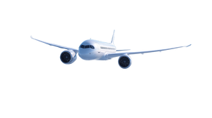 Passenger Airplane Flying Vinyl Car Decal Sticker – Waterproof & UV-Resistant 5.4