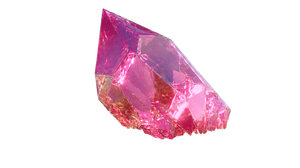 Glowing Pink Gem Vinyl Car Decal Sticker – Waterproof & UV-Resistant 5.4