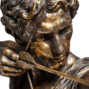 Greek Archer Statue Vinyl Car Decal Sticker – Waterproof & UV-Resistant 3.4133333333333336"