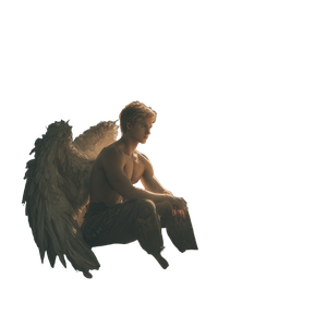 Blonde Angel Athlete Vinyl Car Decal Sticker – Waterproof & UV-Resistant 3.4133333333333336"