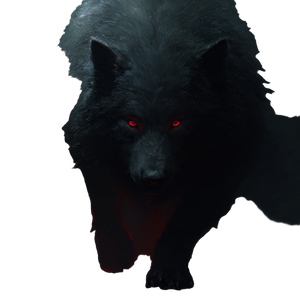 Evil Wolf Spirit Vinyl Car Decal Sticker – Waterproof & UV-Resistant 3.4133333333333336"