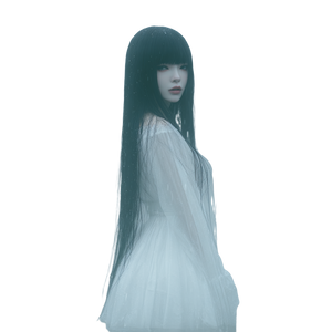 Serene Rain Goddess Vinyl Car Decal Sticker – Waterproof & UV-Resistant 3.4133333333333336"
