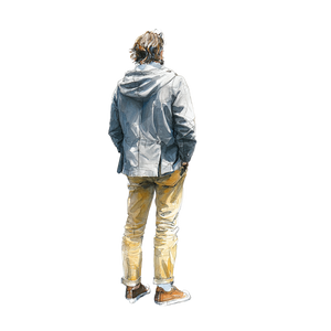 Young Architect Sketch Vinyl Car Decal Sticker – Waterproof & UV-Resistant 3.4133333333333336"