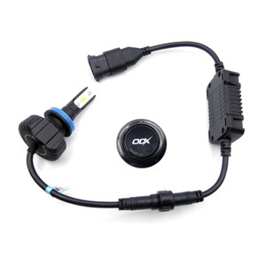 ODX MIST Series H8 LED Fog Light Bulbs | 6000 Lumens, Cold White/Yellow, 6500K/3000K, Aerospace Aluminum Design, Waterproof, Shock Resistant | Set of 2