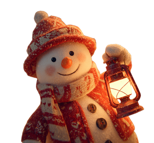 Happy Snowman V3 Vinyl Car Decal Sticker – Waterproof & UV-Resistant 3.4133333333333336"