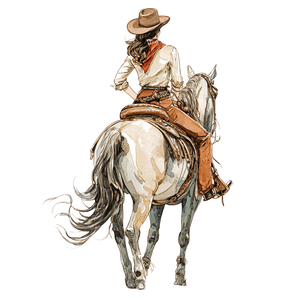 Cowgirl Riding Horse V3 Vinyl Car Decal Sticker – Waterproof & UV-Resistant 3.4133333333333336" Cowgirl Riding Horse V3 Vinyl Car Decal Sticker – Waterproof & UV-Resistant 3.4133333333333336"