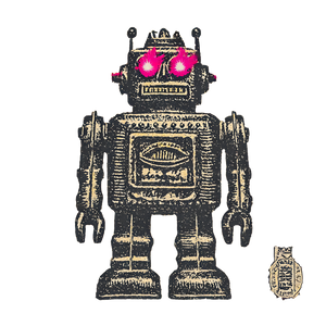 Psychodelic Kaiju Robot Vinyl Car Decal Sticker – Waterproof & UV-Resistant 6.826666666666667"