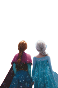 Anna And Elsa V3 Vinyl Car Decal Sticker – Waterproof & UV-Resistant 8.96"