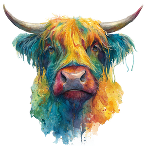 Vibrant Highland Cow Vinyl Car Decal Sticker – Waterproof & UV-Resistant 3.4133333333333336" Vibrant Highland Cow Vinyl Car Decal Sticker – Waterproof & UV-Resistant 3.4133333333333336"