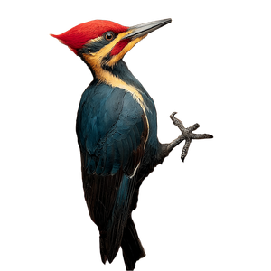 Paper Woodpecker Collage Vinyl Car Decal Sticker – Waterproof & UV-Resistant 6.826666666666667"