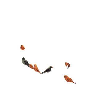 Birds In Tree Vinyl Car Decal Sticker – Waterproof & UV-Resistant 6.826666666666667"