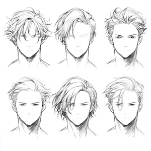 Anime Male Hairstyles Vinyl Car Decal Sticker – Waterproof & UV-Resistant 3.4133333333333336" Anime Male Hairstyles Vinyl Car Decal Sticker – Waterproof & UV-Resistant 3.4133333333333336"