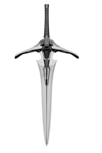 Sci-Fi Ninja Sword Vinyl Car Decal Sticker – Waterproof & UV-Resistant 8.96"