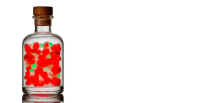 Gin Bottle V2 Vinyl Car Decal Sticker – Waterproof & UV-Resistant 5.12"