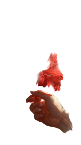 Hibiscus Plucking Vinyl Car Decal Sticker – Waterproof & UV-Resistant 4.8533333333333335"
