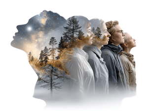 Diverse Idea Silhouettes Vinyl Car Decal Sticker – Waterproof & UV-Resistant 6.1866666666666665"