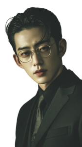 Handsome Korean Man V28 Vinyl Car Decal Sticker – Waterproof & UV-Resistant 9.706666666666667"
