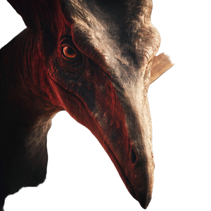 Pterodactyl Cryptid Poster Vinyl Car Decal Sticker – Waterproof & UV-Resistant 3.4133333333333336"