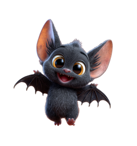 Cute 3D Bat Vinyl Car Decal Sticker – Waterproof & UV-Resistant 7.253333333333333"