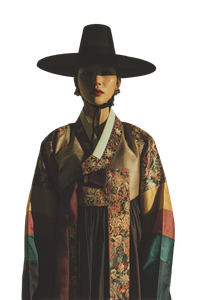 Traditional Hanbok Model Vinyl Car Decal Sticker – Waterproof & UV-Resistant 4.4