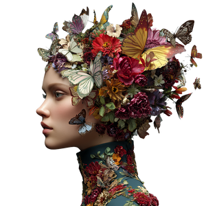 Floral Butterfly Muse Vinyl Car Decal Sticker – Waterproof & UV-Resistant 3.4133333333333336" Floral Butterfly Muse Vinyl Car Decal Sticker – Waterproof & UV-Resistant 3.4133333333333336"